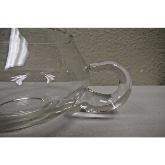 6 MCM Moderno Riekes-Crisa Glass Punch Cups - Mid Century Blown Glass Vintage - Picture 4 of 4